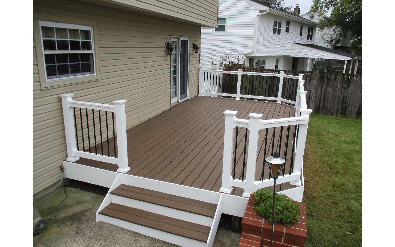 Trex Toasted Sand rebuild, Cherry Hill.