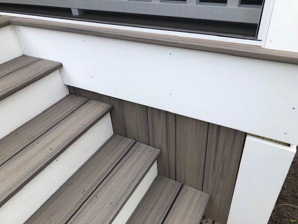 At Genuine Carpentry part of our value-added is shown in things like this skirting area