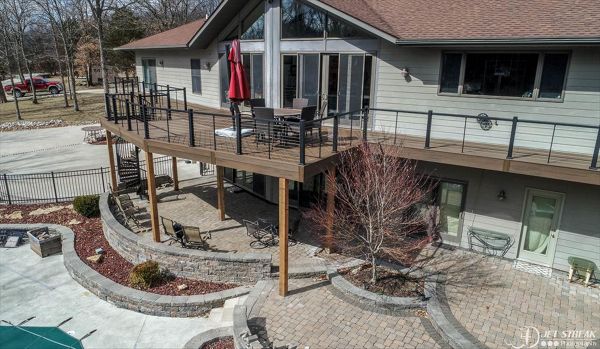 Trex Transcend Spiced Rum Decking