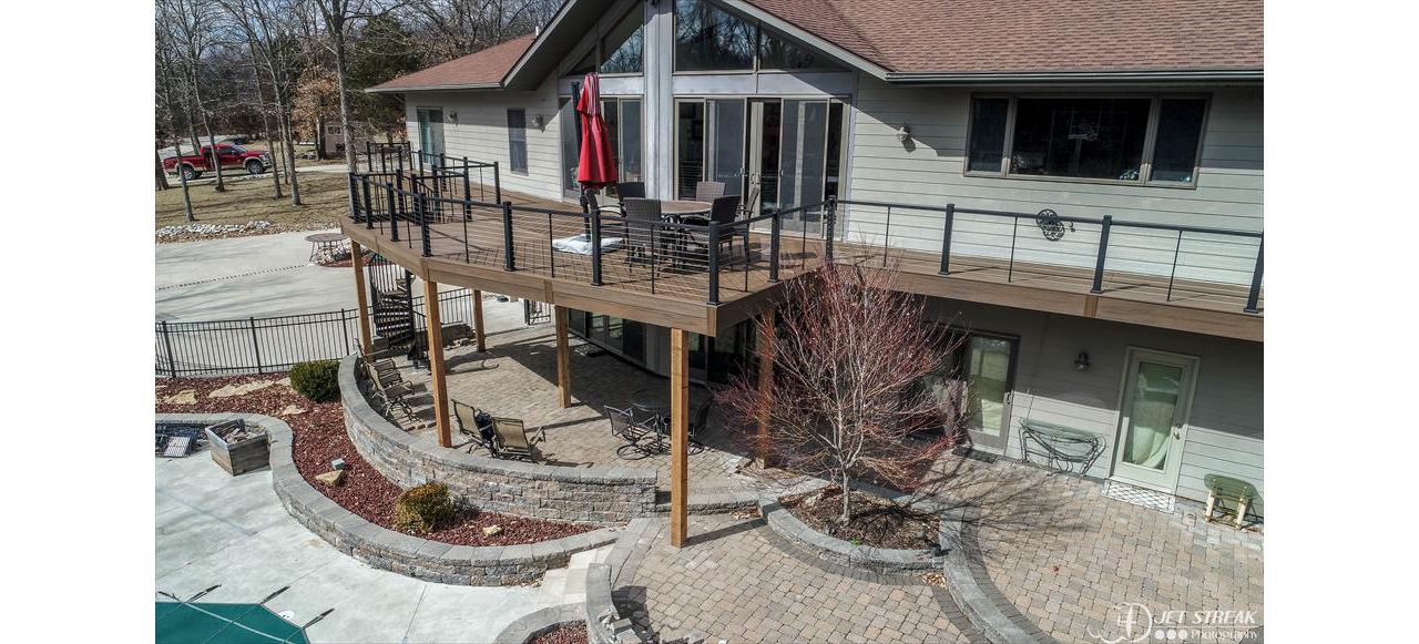 Trex Transcend Spiced Rum Decking