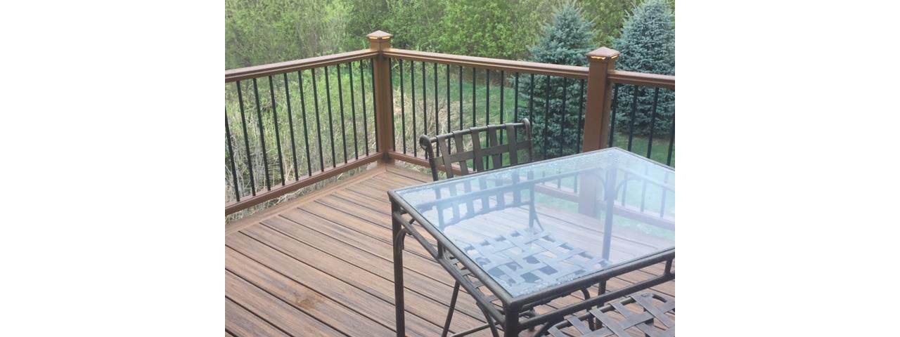 Trex Transcends Deck w/Alum Rail w/Lighting Lakeville, MN