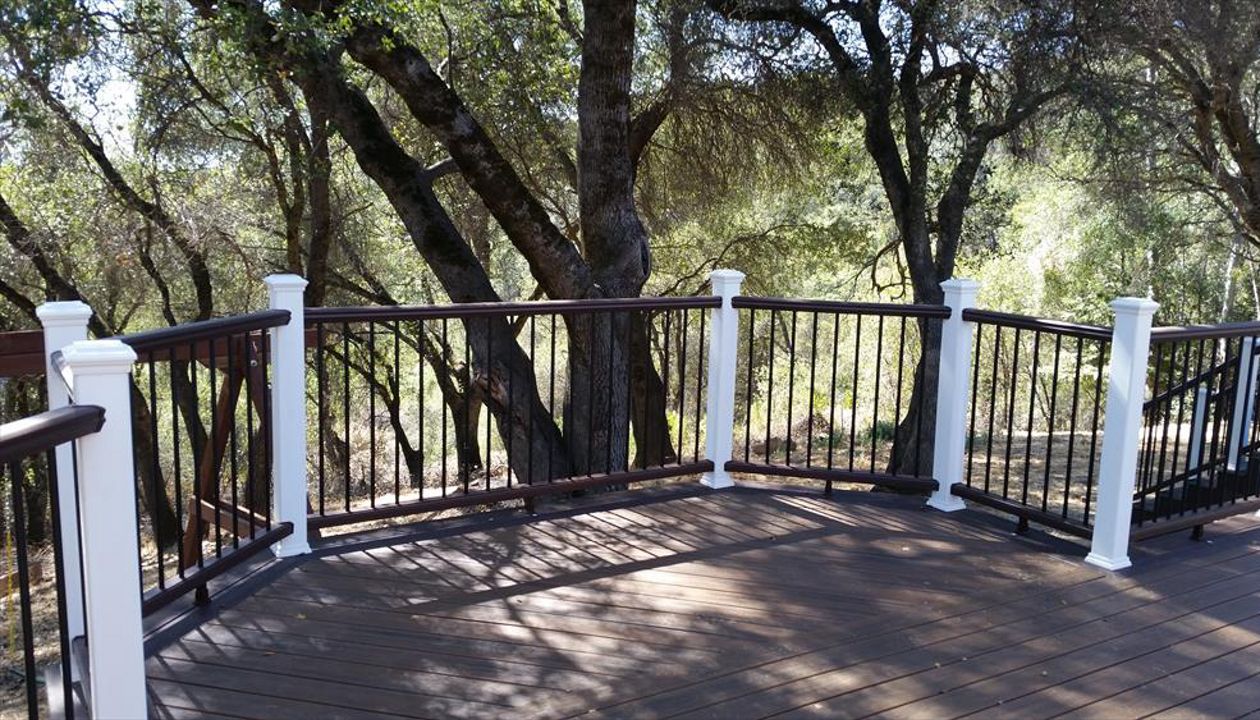 Trex Spiced Rum with Transcend railing.