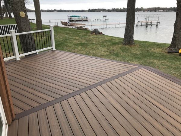 Waterfront Trex composite deck