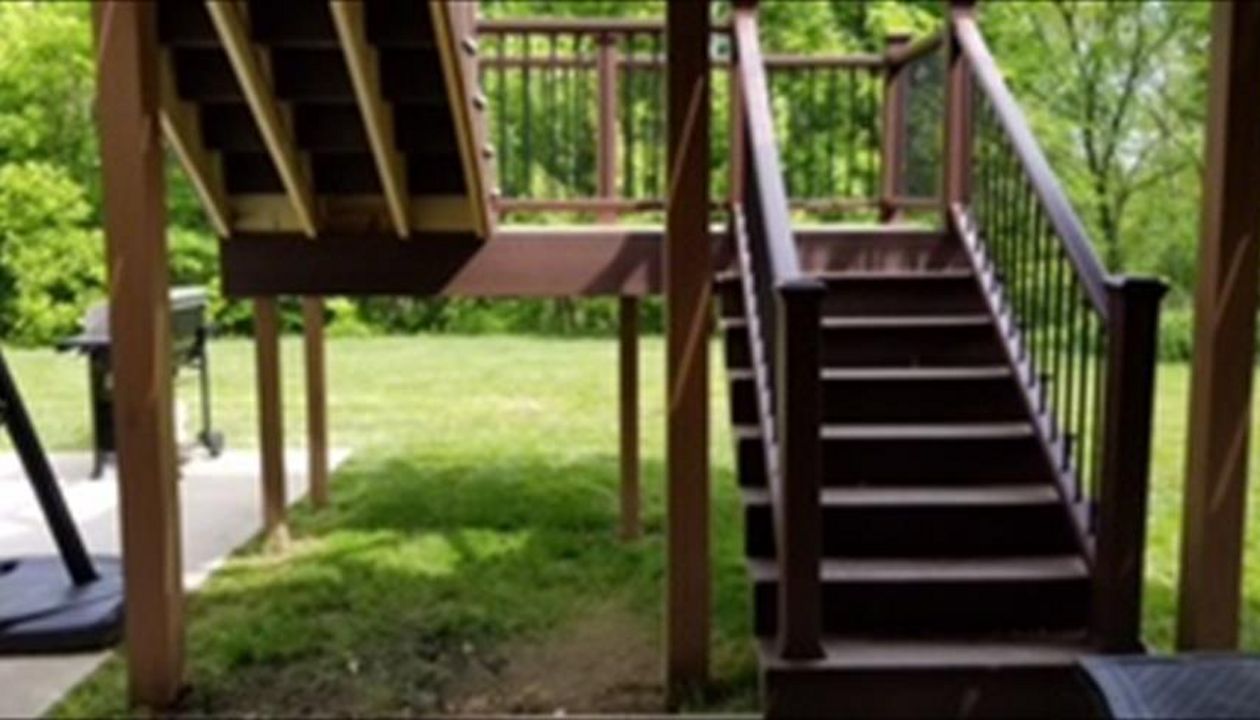 45 Degree Steps and Landing