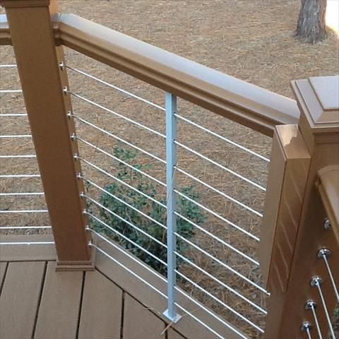 Trex Transcend railiing looks great even on angles