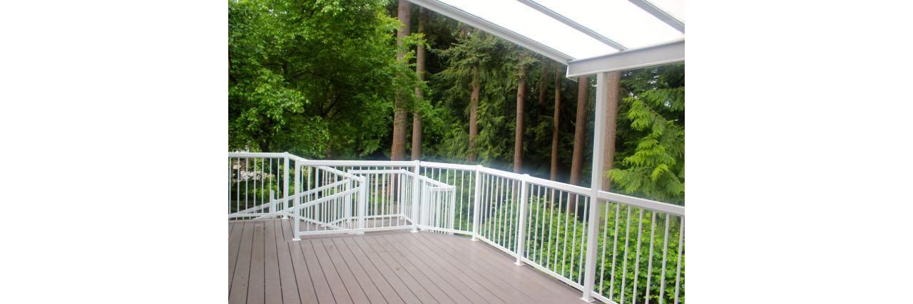 Saddle select, Hideaway clips/Aluminum railing/Edmonds Wa.