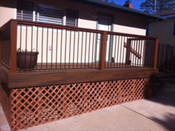 Trex Deck, Lava Rock, Monterey, CA