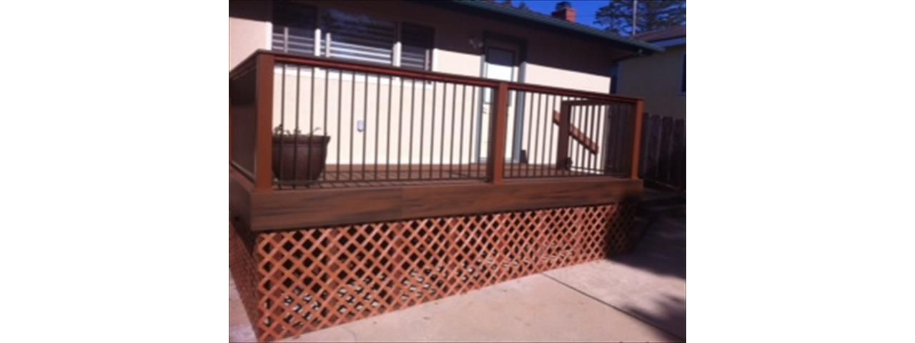 Trex Deck, Lava Rock, Monterey, CA