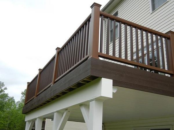 Trex Handrail and Trex Trim!