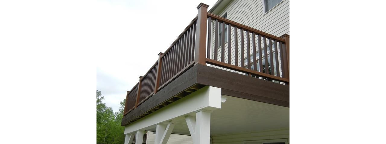 Trex Handrail and Trex Trim!