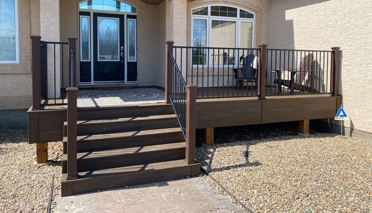 Spiced Rum with Vintage Lantern Railing