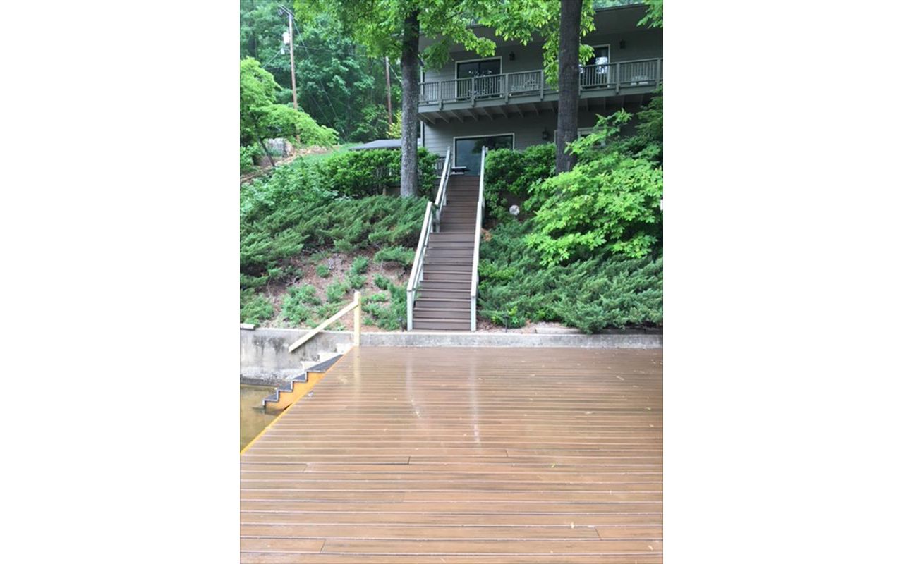 Asheville Deck can work with any landscape area to help you get access to the lake