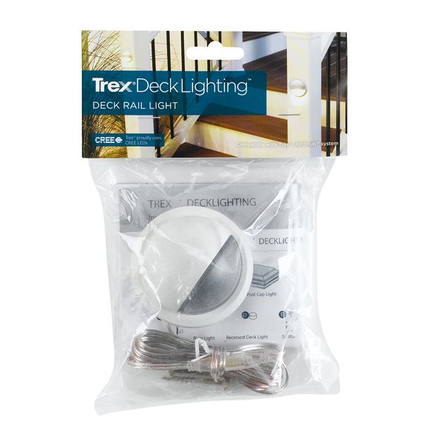 Trex 4-Pack Lighting 0.33-Watt Classic White Low Voltage Plug-in