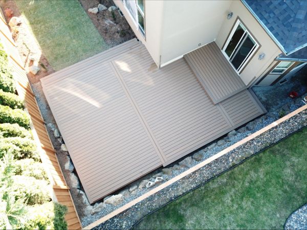 Trex Trascend Lineage Jasper decking and fascia