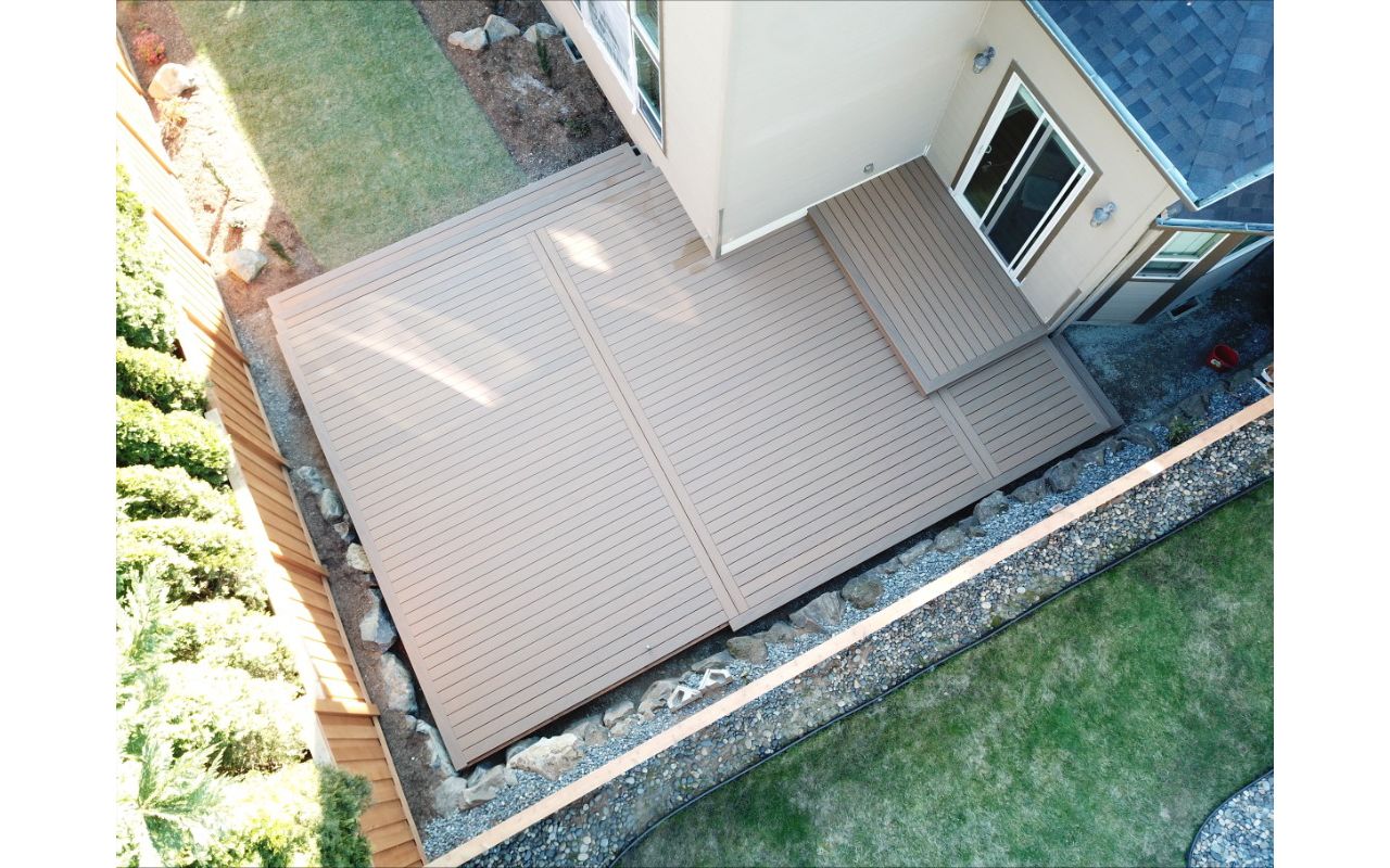 Trex Trascend Lineage Jasper decking and fascia