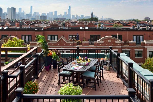 Rooftop Deck Ideas Trex