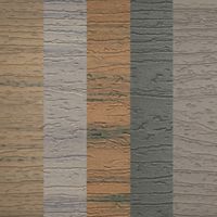 This image features four vertical panels, each displaying a distinct wood grain texture in different color tones. The panels range from light tan and gray to medium brown and dark charcoal, highlighting natural wood patterns. The textures are detailed, with visible grooves and organic lines, creating a realistic and tactile visual effect. No text, numbers, or identifiable brands are present in the image.