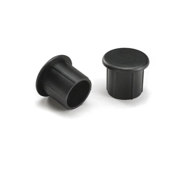 White ADA Hand Rail End Cap