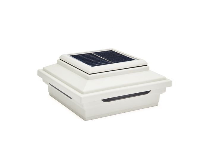 Trex solar post caps shop white