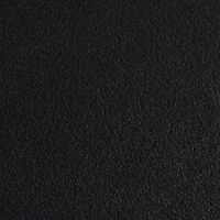 This image features a close-up view of a black, rough-textured surface. The texture appears granular and matte, with subtle variations in light and shadow across the surface. There are no visible objects, text, or numbers, making the image abstract and versatile for various design uses. The overall mood is minimalistic and modern.