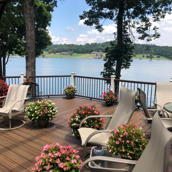 Talley Lake House Deck