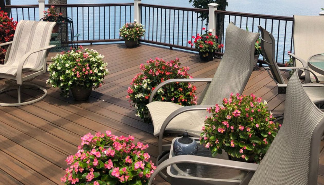 Talley Lake House Deck