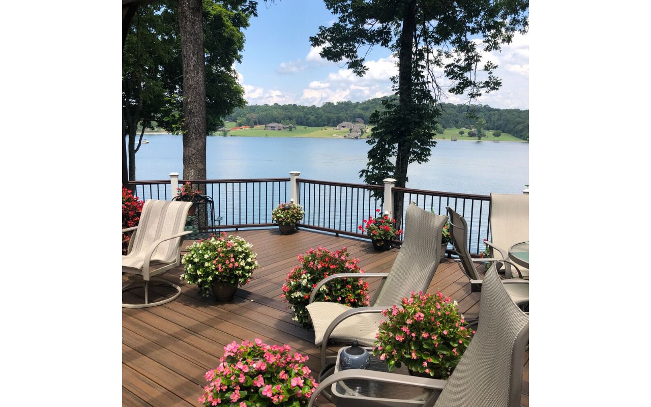 Talley Lake House Deck