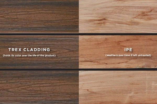 cladding vs wood