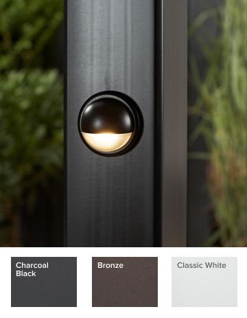 Solar lights for trex deck outlet posts