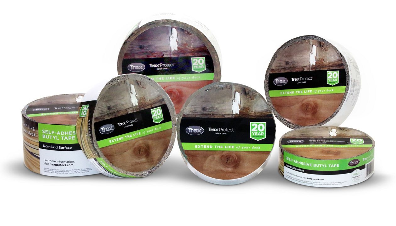An image of multiple rolls of Trex Protect.