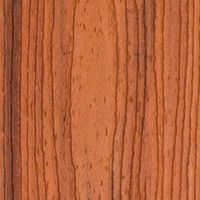 This image features a detailed close-up of a wooden surface, highlighting the natural grain and texture. The wood displays warm reddish-brown tones with visible vertical lines and organic patterns. The setting is neutral, focusing solely on the material's surface without any additional objects or text. The overall mood is earthy and natural, suitable for backgrounds or design references.