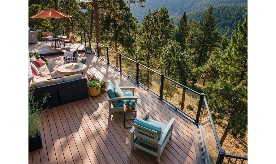 sunshine on a deck