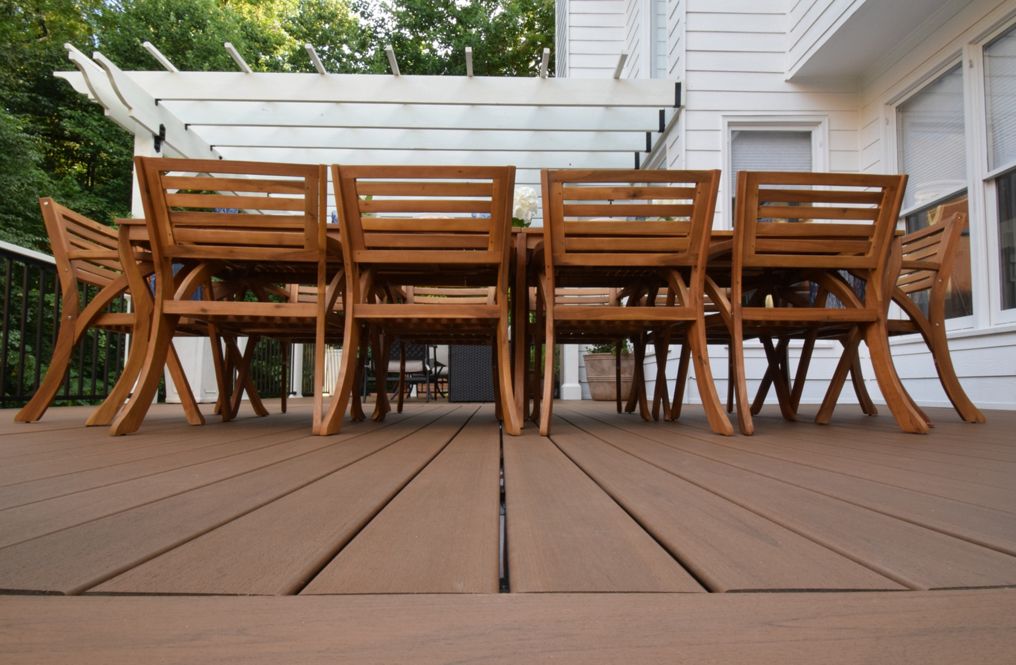 Trex Lineage 16 ft. - Transcend Lineage Composite Square Decking Board  Biscayne - 1 In. x