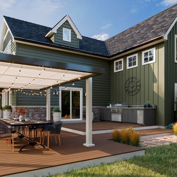 Shop Trex Transcend® Lineage®®®®®®®® Composite Decking Sample in 