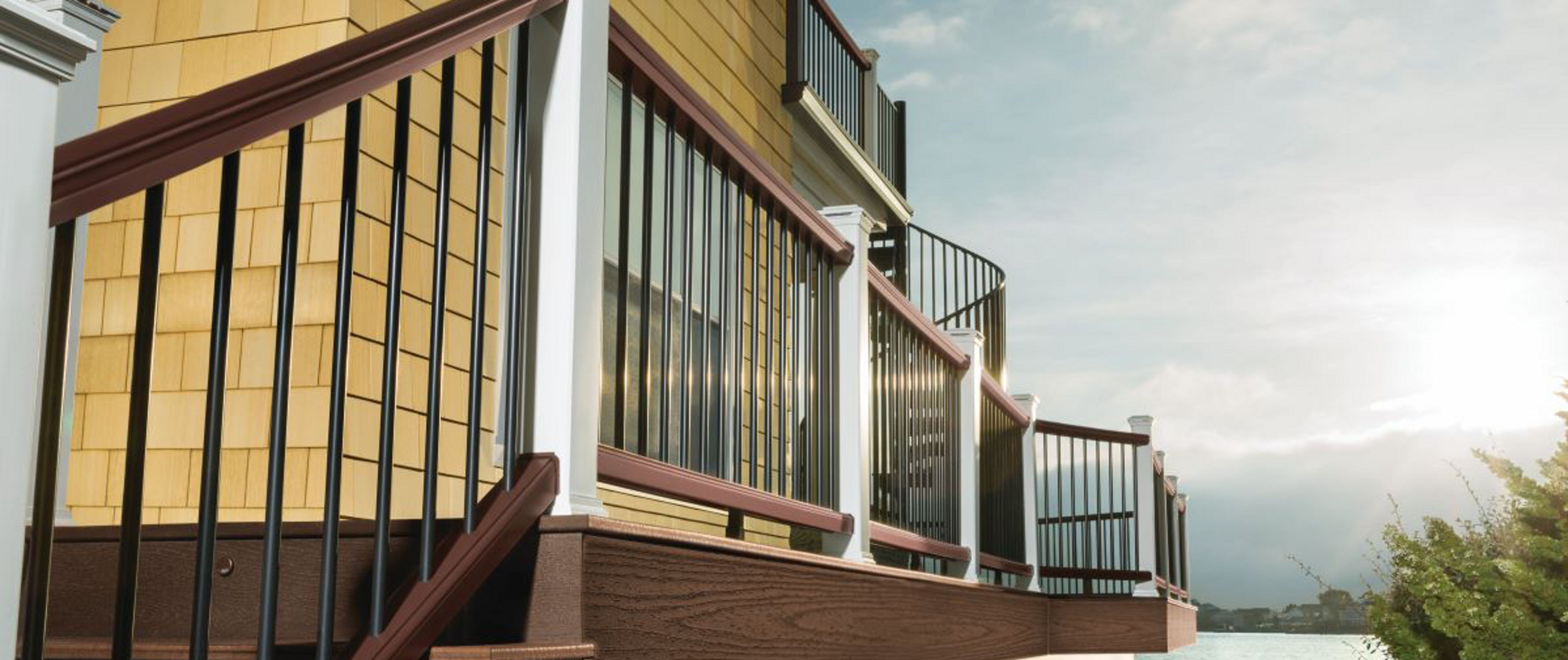 Trex 1-in x 8-in x 12-ft Composite Whidbey Fascia Trim (Actual Size: 0.56-in x 7.25-in)