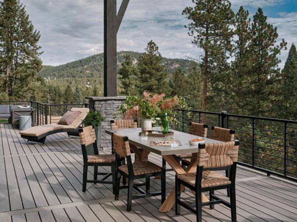 Designér HGTV® Dream Home 2023 naplňuje domov rocky Mountain Vibe