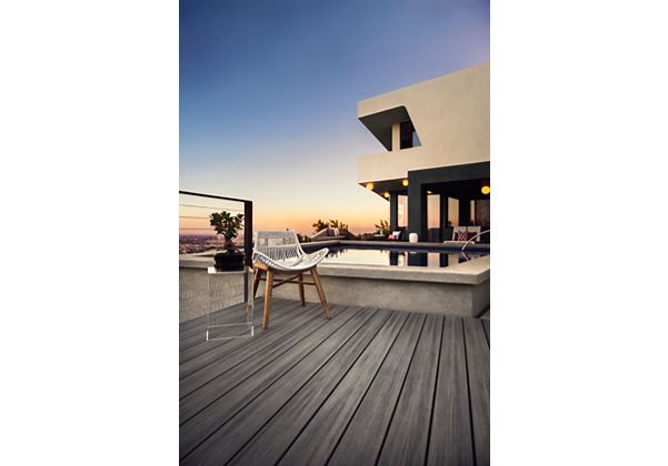 chair on a deck