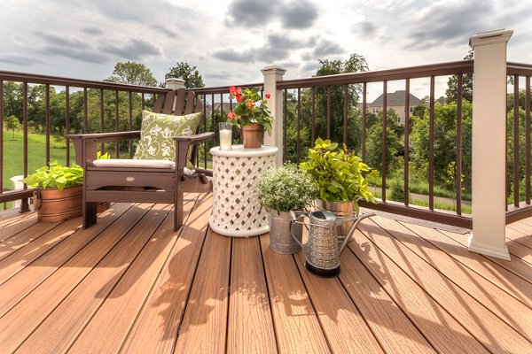 Chair on deck