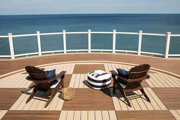 Chair on deck