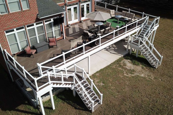 Deck Stair Photo Gallery Trex 